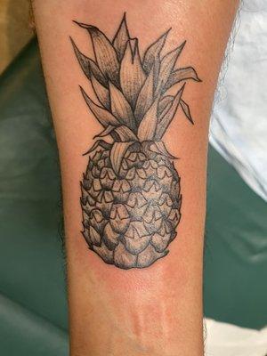 Pineapple on my wrist