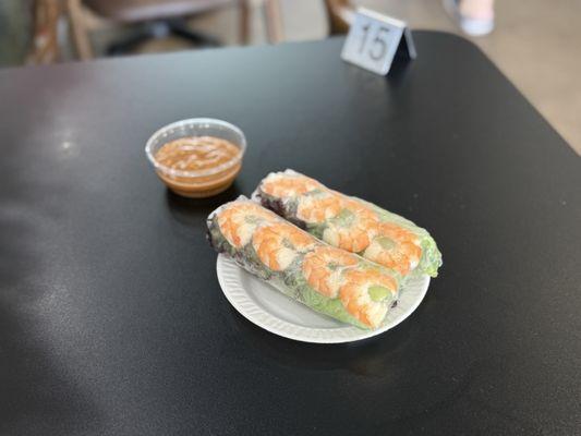 Shrimp Spring Rolls!