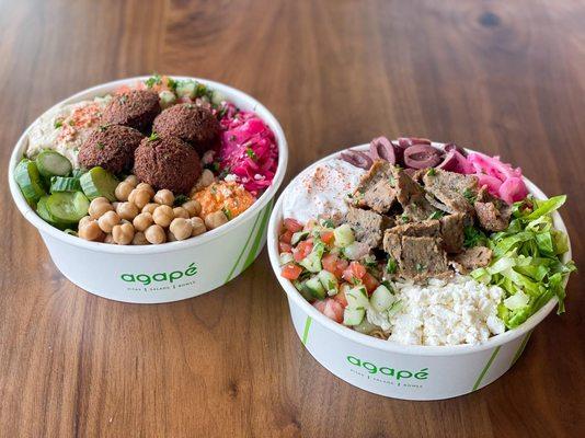 Our bowls are build-your-own with all fresh toppings!