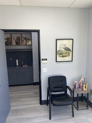 McCarthy Chiropractic waiting room