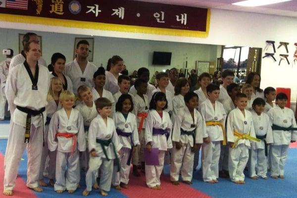 Students of Martial Arts school Black Tiger Tae Kwon Do