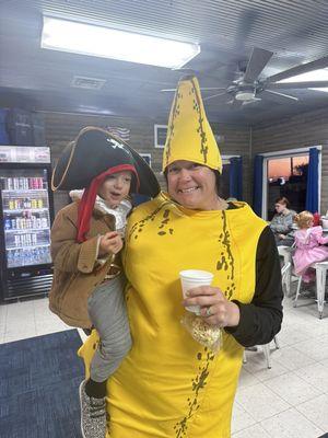 Ahoy Mattie's, we had a little pirate and his fun Mom slip on in to gets some treats from us for Halloween this year.