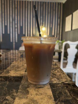 Hazelnut Iced Coffee