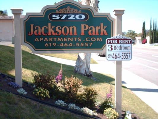 Jackson Park Sign