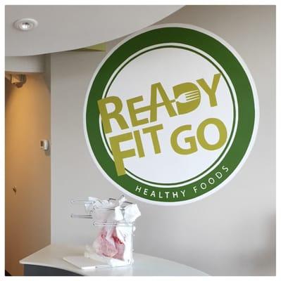 Hand Painted Logo for 'Ready Fit Go'