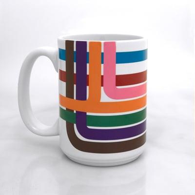 Loop Stripe Coffee Mug