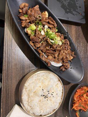 Beef Bulgogi with Garlic