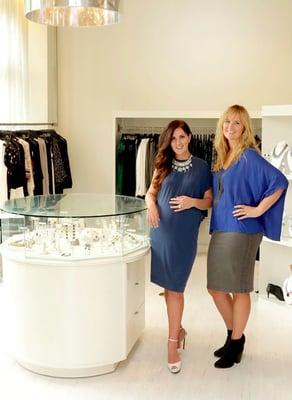 Peacock Boutique owners Claire and Jennifer.