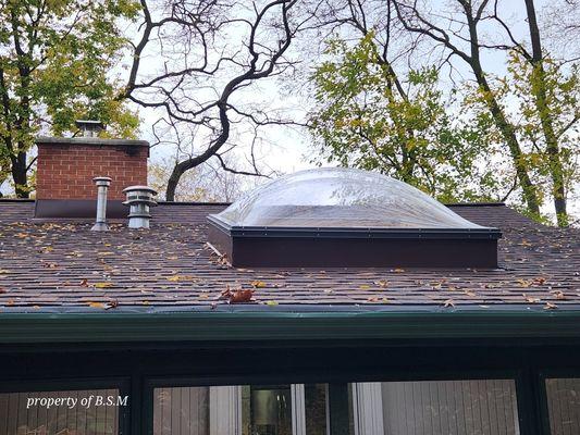 Custom Curb and Dome Skylight