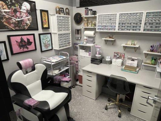 Our Piercing Room