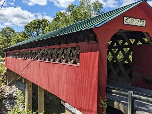 Chiselville Covered Bridge, Sunderland VT