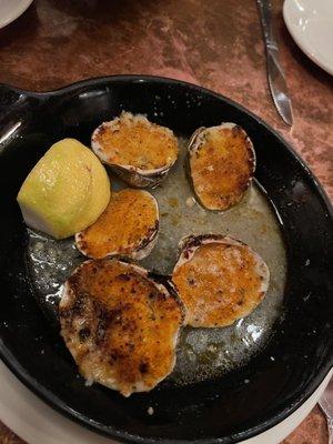 Baked Clams, really good.