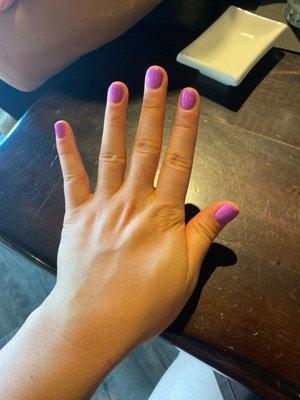 gel manicure