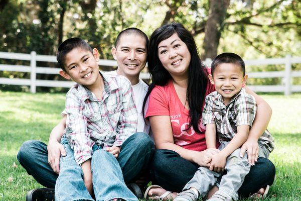 Eddie and family love their home.