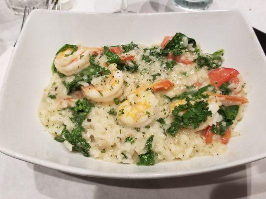 Shrimp Risotto with Kale