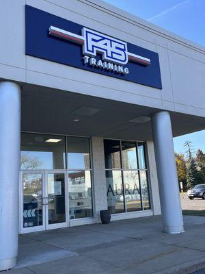 Front entrance- next to F45 Training