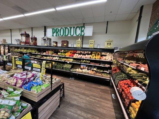 Produce section