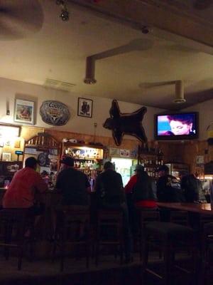 Bar and dining room