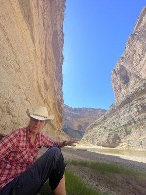 Lunch in the Santa Elena Canyon