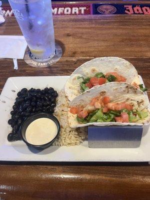 Shrimp tacos