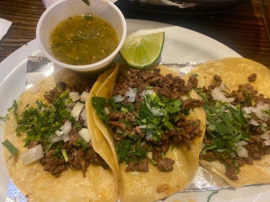 Mexican (Asada) Tacos