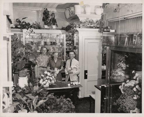 Century Flower Shop - Schilds - John Anthony - Berthy (Betty) Tillmann Schild - John Julius Schild - Circa 1950s - NYC - 80th and Lex