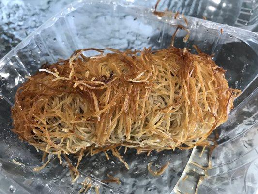 Greek shredded wheat pastry