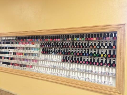 TONS of gel colors!!!