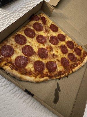 Pepperoni pizza