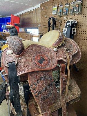 Roping Saddle