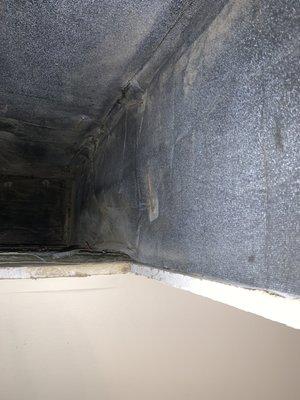 Return duct- after