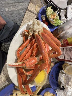 Crab legs!