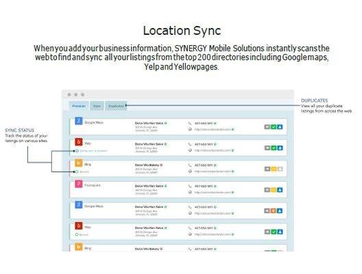 Sync all your Business information on one platform