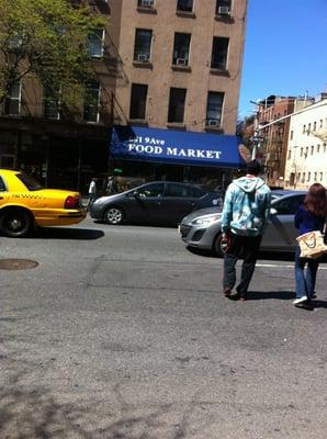 Store front from across 9th ave