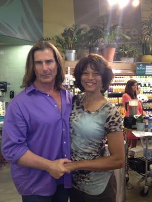 Hanging out with Fabio