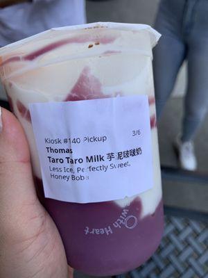 1. Taro Taro Milk