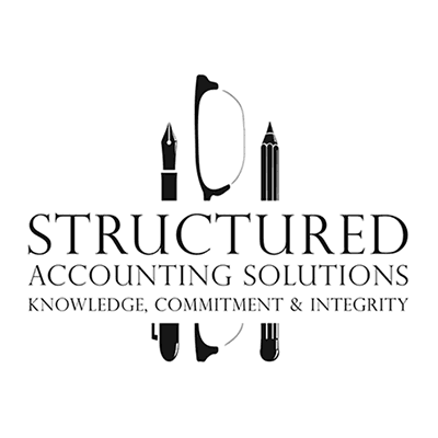 structured accounting solutions business logo