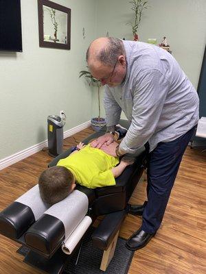 You're never too young for an adjustment!