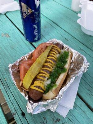 Chicago-Style Hot Dog