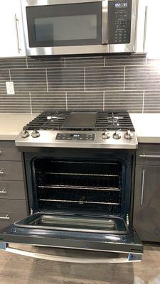 Stove and oven cleaning