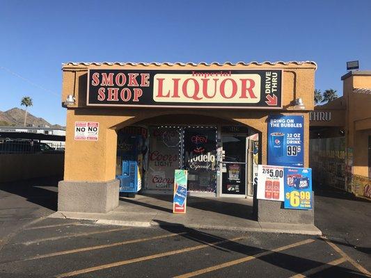 Imperial liquor and smoke shop