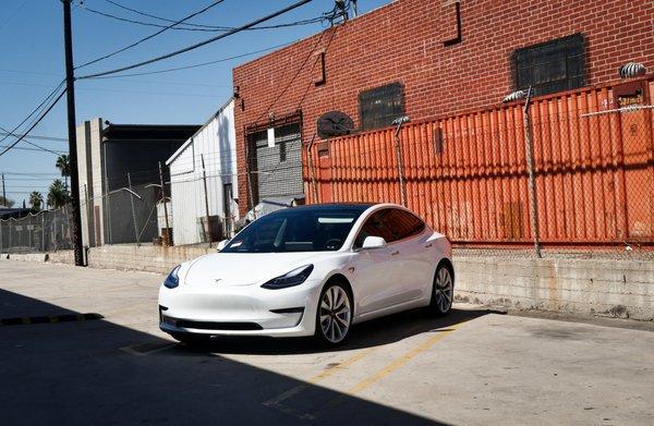 Tesla Model 3 x 3M crystalline