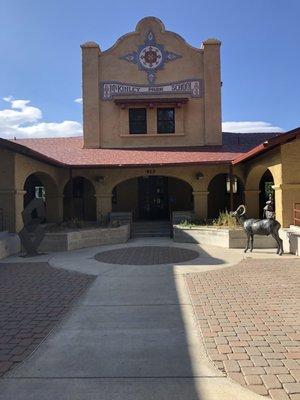 Old main entrance