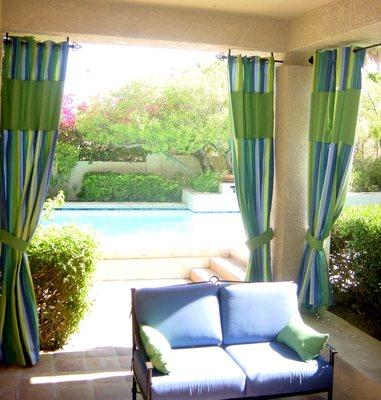 Outdoor Drapes & Cushions