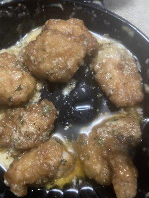 Garlic Parmesan boneless wings