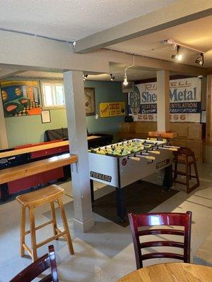 Game room for fun activities