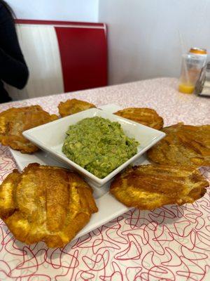 Platano's with Guacamole