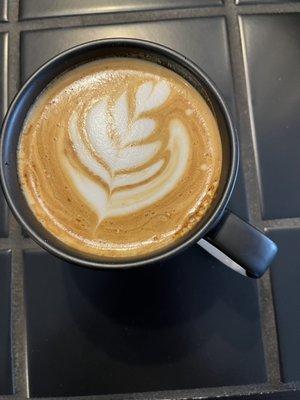 Vanilla rose latte