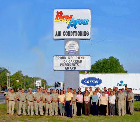 Your Team at Bay Area Air Condtioning ... Ready To Serve You!