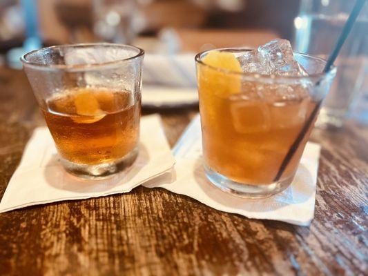 Old Fashion and Sazerac